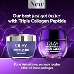 Olay Retinol Night Cream for Women, MAX, Anti-Aging Face Mousturizer, Fragrance-Free, Non Greasy - Anti-Wrinkle, Smooth Fine Lines, Hydrating Skin Care - Triple Collagen Cream, Niacinamide, 1.7oz - Image 2
