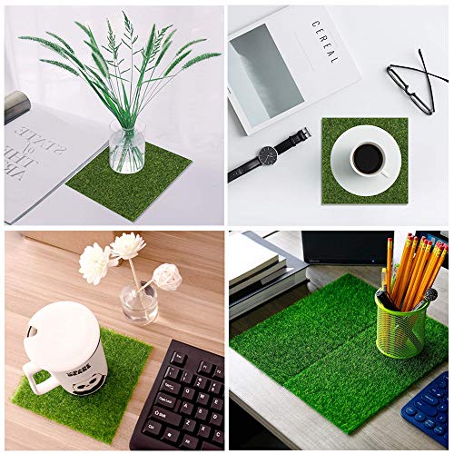 N//A Groen Realistisch Kunstgras Turf, Indoor Outdoor Fake Gras Tapijt, Synthetische Tuin Gazon Voor Tuin Landschap… - Afbeelding 7