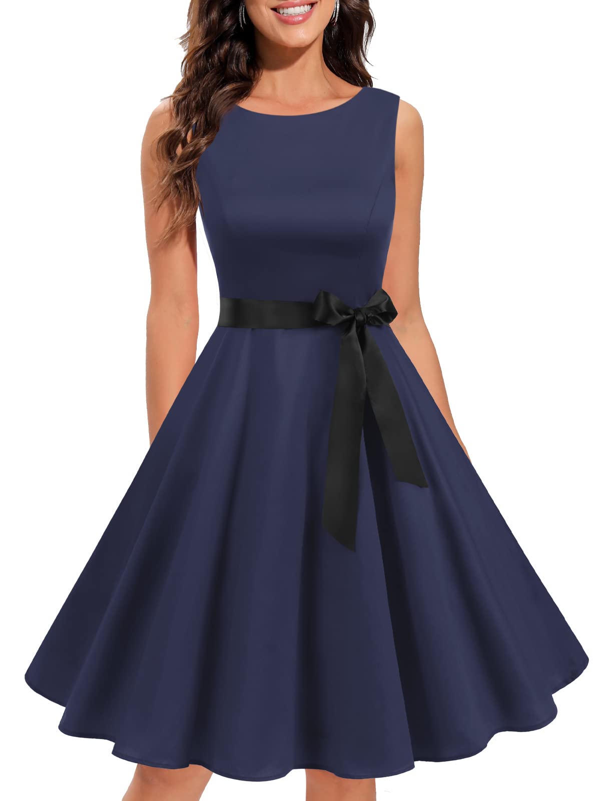 royal blue swing dress Maria swing dress in Royal Blue