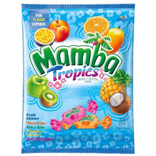 Mamba Tropics Assorted Candy 3.52 oz pack de 3 miniatura 2