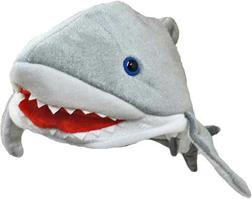 Miniatura 5 de Sombrero blanco para disfraz de tiburón asesino para adultos