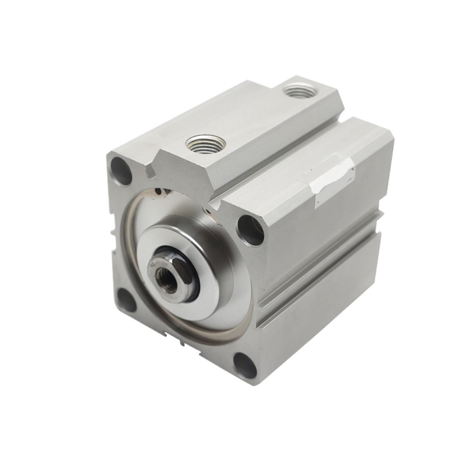 Pneumatik-Zylinder SDA100 Luftpneumatikzylinder Doppeltwirkend Kompaktzylinder SDA100 Bohrung 100mm Hub 5-100 Mm Innen-/Außengewinde(SDA100X30,Nill)
