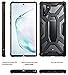 Poetic Galaxy Note 10 Case, Premium Hybrid Protective Clear Bumper Cover, Rugged Lightweight, Military Grade Drop Tested, Affinity Series, for Samsung Galaxy Note 10, Frost Clear/Black