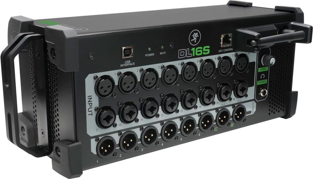Mackie DL16S (16-Kanal Live-Digitalmischpult mit WiFi für Multi-Plattform-Steuerung)