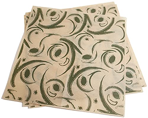 MADE IN USA 500 Sheets of Food Grade Grease Resistant Kraft Deli Tissue Paper, 12