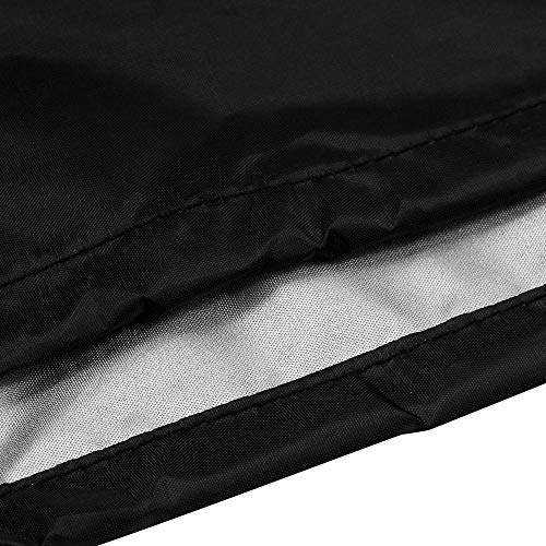 BullStar Patio Zero Gravity Folding Chair Cover Outdoor Folding Chair Protector Waterproof and UV Resistant, Black