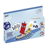 Pinturas y cola blanca al agua, especiales para niños.