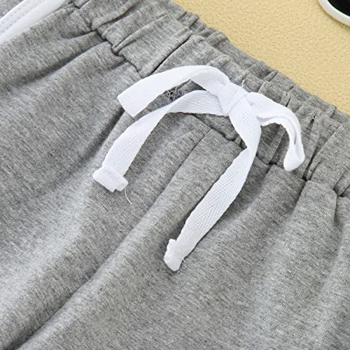 Unisex Toddler Baby Boy Girl Summer Tracksuit Short Sleeve T-Shirt Tops+Short Pants Cotton 2 Piece Newborn Girl Outfits3