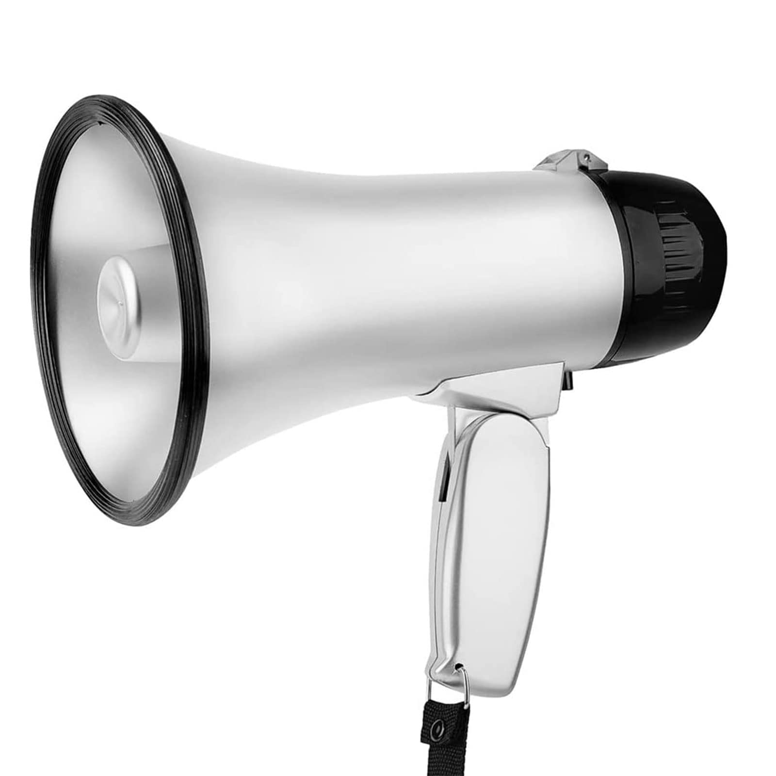 GFJryET Handheld megaphone, Megaphone Speaker Hand Bullhorn Siren Loud Recording Horn Tour Guide Speakers
