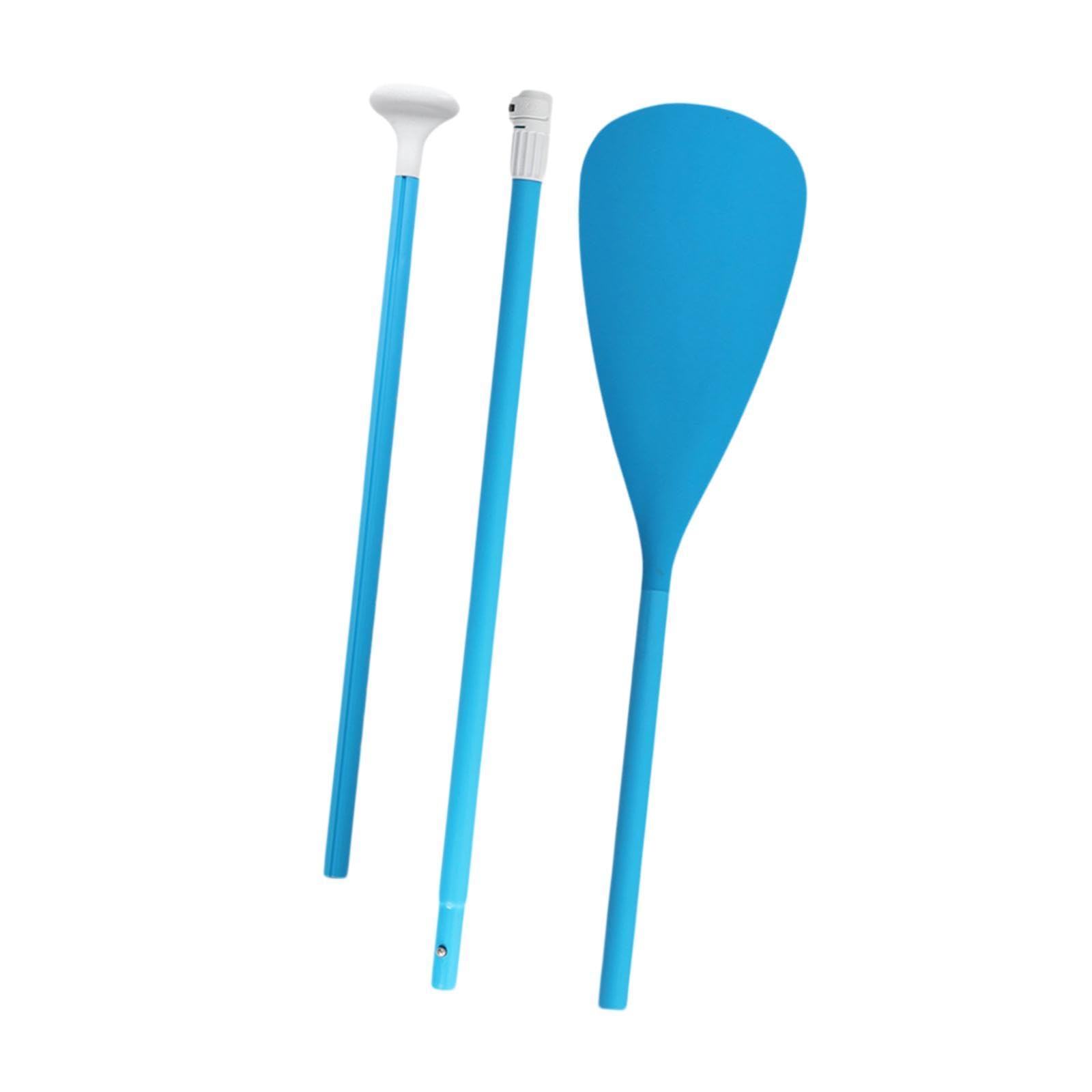 YIJU Boat Paddle Board Paddle Detachable Foldable Adjustable Replacement Kayak Oar for Rafting Water Sport Rubber Boat Canoeing, Blue