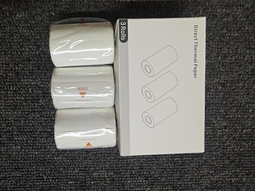 InkWon B21 感熱ラベル紙 ホワイト 50×30mm