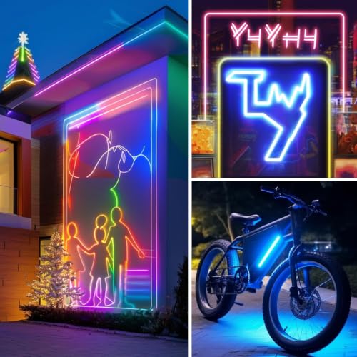 Image of Flexible Led Panel 5x30 cm Blue,Electroluminescent Panel Sheet EL Tape Cuttable Soft for Mask Eye Cosplay Party Decor DIY-Continuous /Slow Flash /Fast Strobe