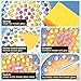 SPEEDWOX 9PCS Mosaic Tools and Supplies Beginners Set 2 Scrapers 2 Tweezers 1 Double-Ended Hook 1 Spatula 1 Sponge 1 Cleaning Cloth 1 Zippered Waterproof Bag Mosaic Making Kit