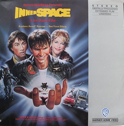 Laser Disc, Laserdisc of INNERSPACE with Dennis Quaid, Martin Short, Meg Ryan,