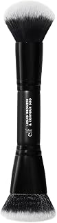 e.l.f. Liquid Bronzer & Contour Duo Brush - Dual-Ended Vegan Makeup Brush for Precise Sculpting & Seamless Blending