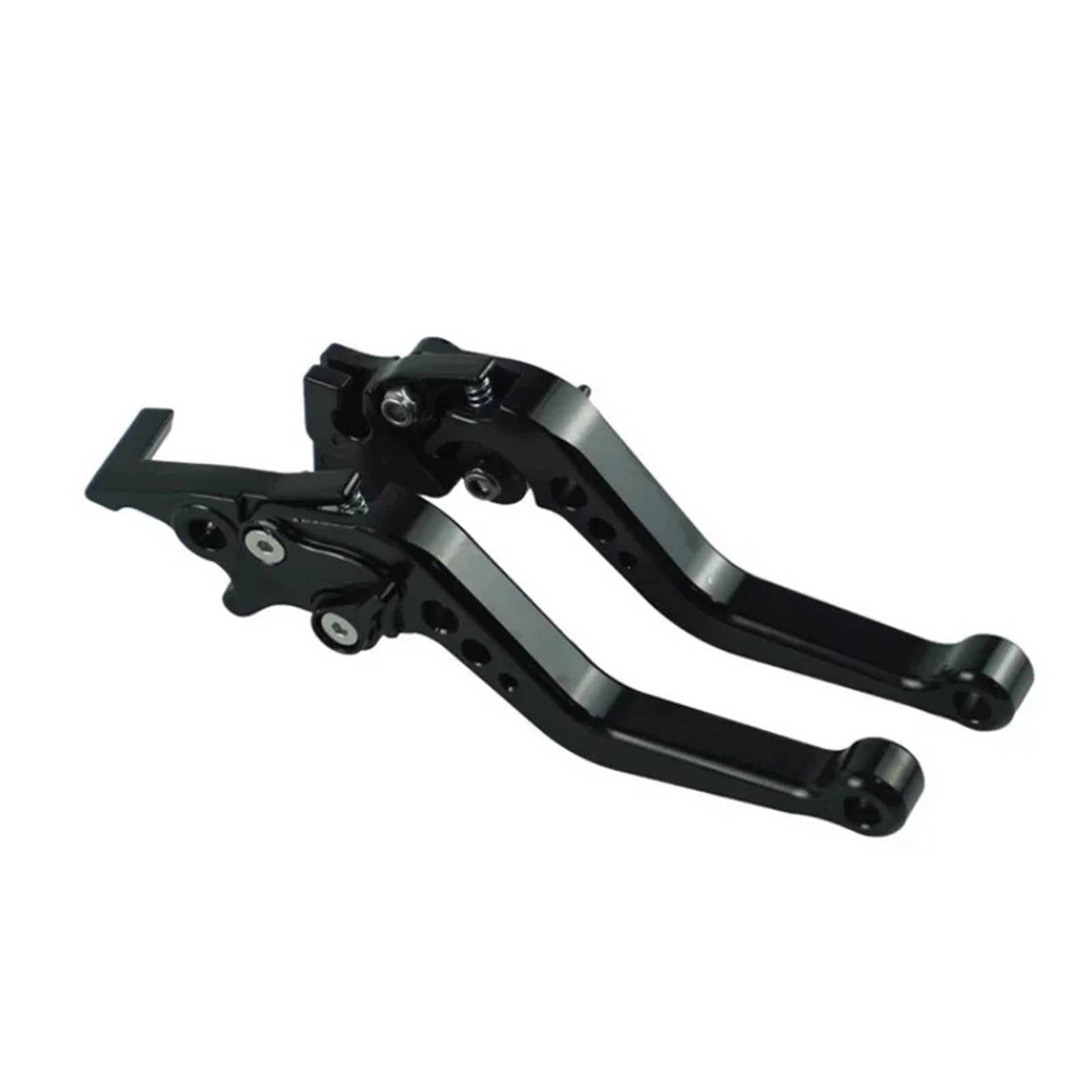 Wkdyriwo Black Cnc Motorcycle Brake Clutch Lever Handle Alloy Motorbike Modification Universal Fit Drum For Motorcycles Motorcycle Brake Clutch Levers