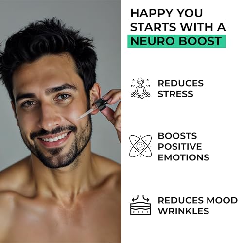 Image of Cocky - Formula H, The Happiness Serum | Mood Booster, Reduces Stress, Activates Brain's Pleasure Areas, Boosts Positive Emotions, Reduces Wrinkles & Helps in Anti-Aging | Powered by Kannabia Sense | Sulphate & Paraben Free | 30 ml (Pack of 2)