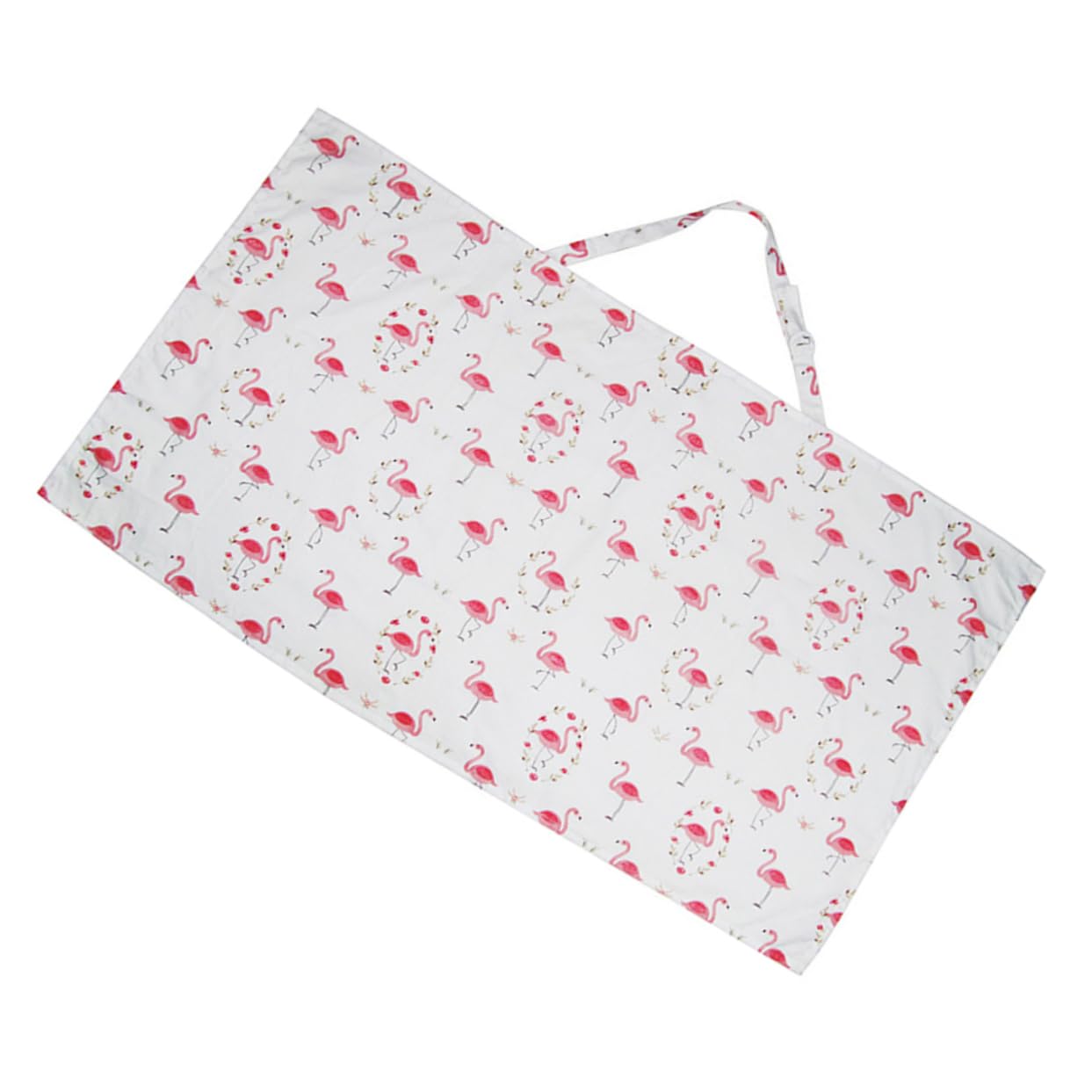 Amosfun 3stücke Stilldecke Aus Baumwolle Stillcover Für Mütter Vielseitig Einsetzbar Als Kinderwagen Und Autositzabdeckung Mit Praktischer Aufbewahrungstasche Flamingo