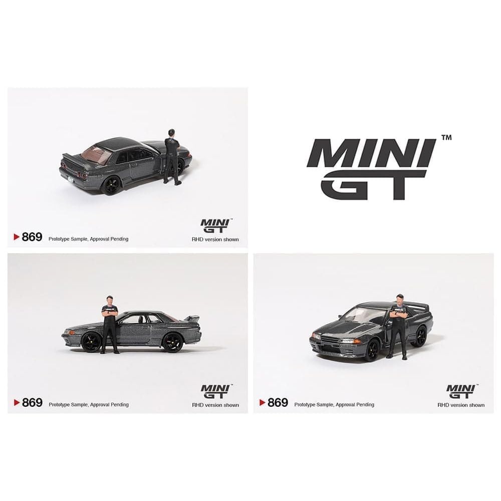Amazon | MINI GT 1:64スケール NISSAN GT-R (R32) NISMO GUMETAL W