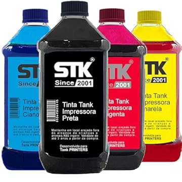 Kit 4 Tintas Stkink Compatível L5590 1,75 Litro