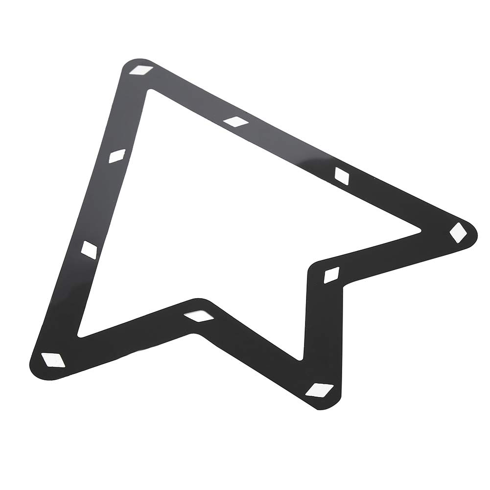 6Pcs Set 9, Rack Ball Holder Positioning Magic Ball 10 Balls Billiard Rack Table Pool Cue Accessory