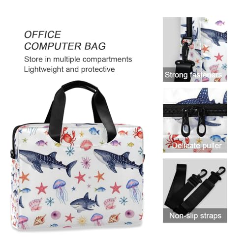 Funda para laptop portátil con correa y asa 15.6 pulgadas miniatura 6
