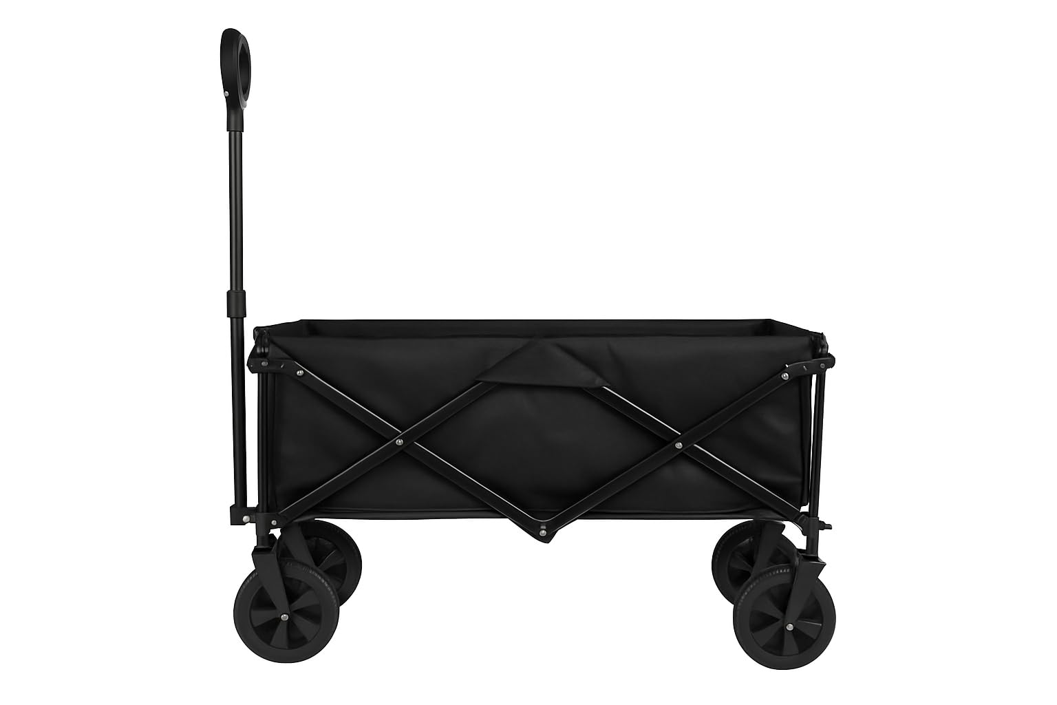 Chariot de transport pliable avec porte-bouteille, 80 l, charge maximale : 100 kg, pour la plage et le camping