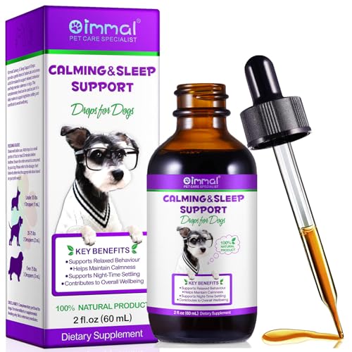 YijiaXingzhou Melatonin for Dogs - Dog Melatonin Liquid melatonin for Calming and Sleep Aid Supplement Deep Sleep Aid for Dog