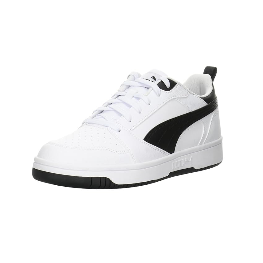 Immagine del prodotto PUMA Rebound V6 Low, Scarpe da Ginnastica Unisex-Adulto, White Black Black, 45 EU