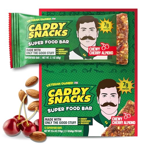 Caddy Snacks Chewy Cherry Almond – Healthy Snack Bars