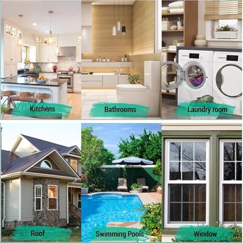 Image of RIPIENO Roof Water Leakage Solution, Waterproof Glue, Waterproof Coating, Roof Waterproofing, Water Proof Glue, Crack Seal, Liquid Rubber for Waterproofing, Wall Glue (PACK 1 / 300GM)