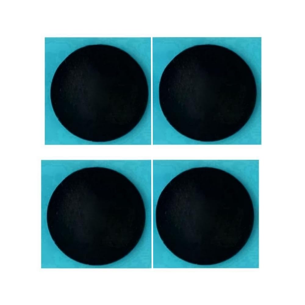 xifaven Rubber Feet Replacement for Microsoft Surface Laptop 3 4 5 Anti Skid Laptop Bottom Case Rubber Foot Mat Pads Black