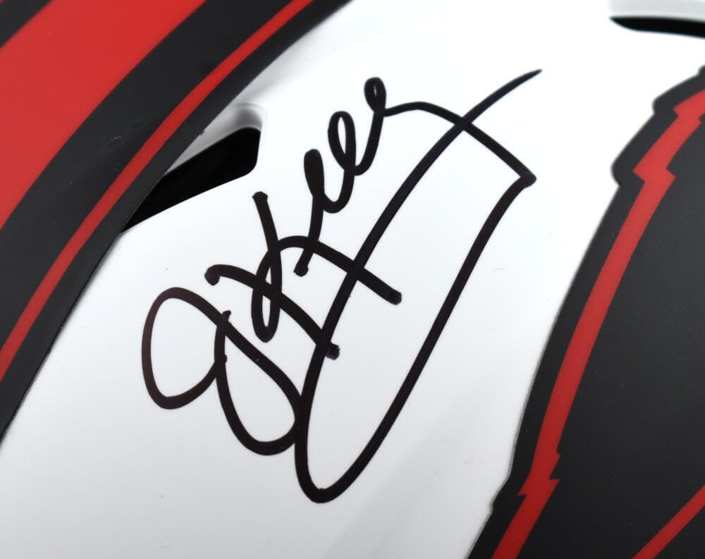 A. Reed J. Kelly T. Thomas Signed Bills F/S Lunar Speed Auth Helmet- Beckett W