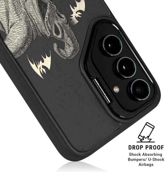 Skinit Kickstand Phone Case Compatible with Galaxy S25 Ultra - Officially Licensed Disney The Nightmare Before Christmas Bad Bad Oogie Design