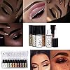Lucoss-Glitter-Liquid-Eyeliner-Eye-Shadow-Makeup-Kit-Long-Lasting-Luminous-Shimmer-Eyeshadow-Liquid Lucoss Glitter Liquid Eyeliner Eye Shadow Makeup Kit Long Lasting Waterproof Sparkling Eyeshadow Metallic Eyeliner Liquid Eye Glitter Makeup
