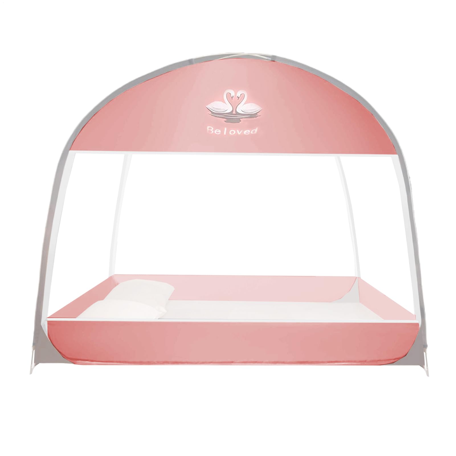 Voyage Gnat Net - Tente De Motif pour À Double Porte, en Filet en De Camping en Plein Air Fileet en Fiilet Pliable, Gnnat De Gnaat Portable pour Tout-Petit, Cassette De Lit