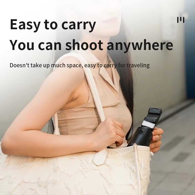 Image of AI Auto Face Tracking Tripod - 360 Rotating Phone Holder Stand for Video Recording, Vlogging & Live Streaming - Rechargeable, No App Required