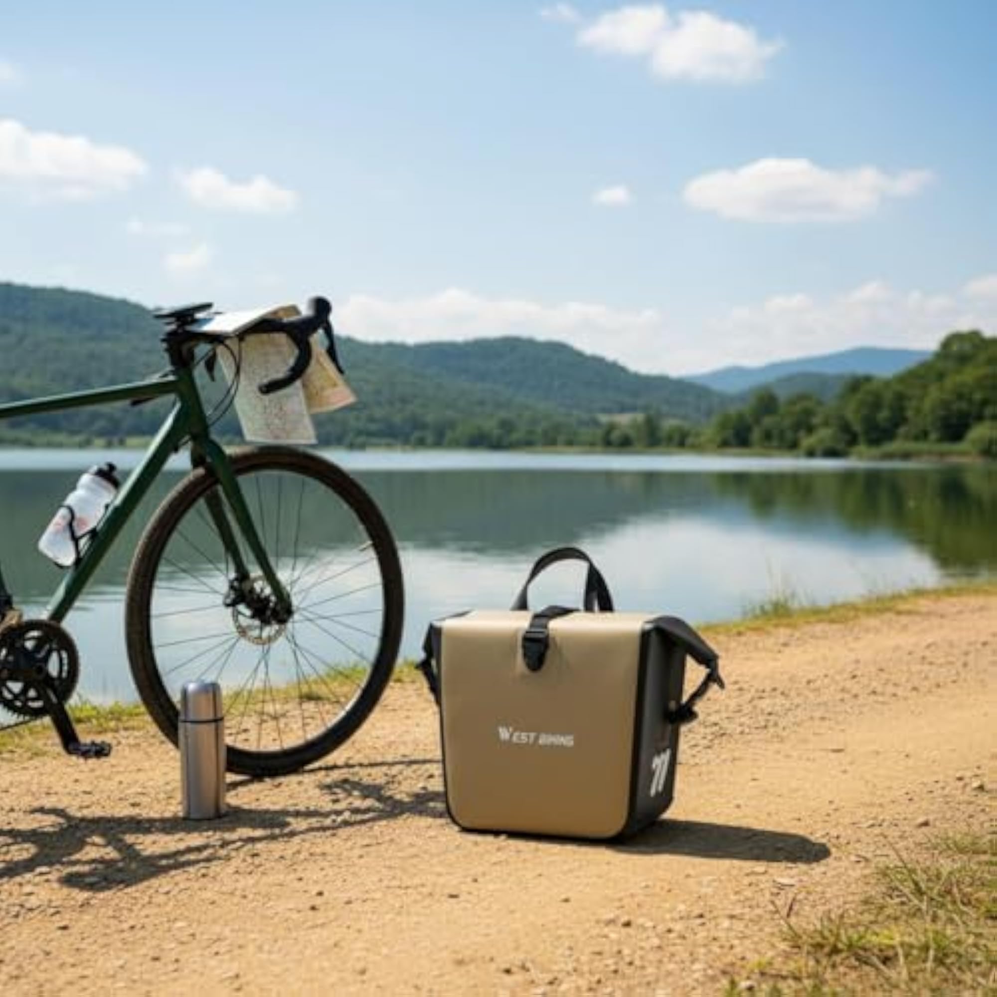 Front Fork Bag, Large Capacity Waterproof