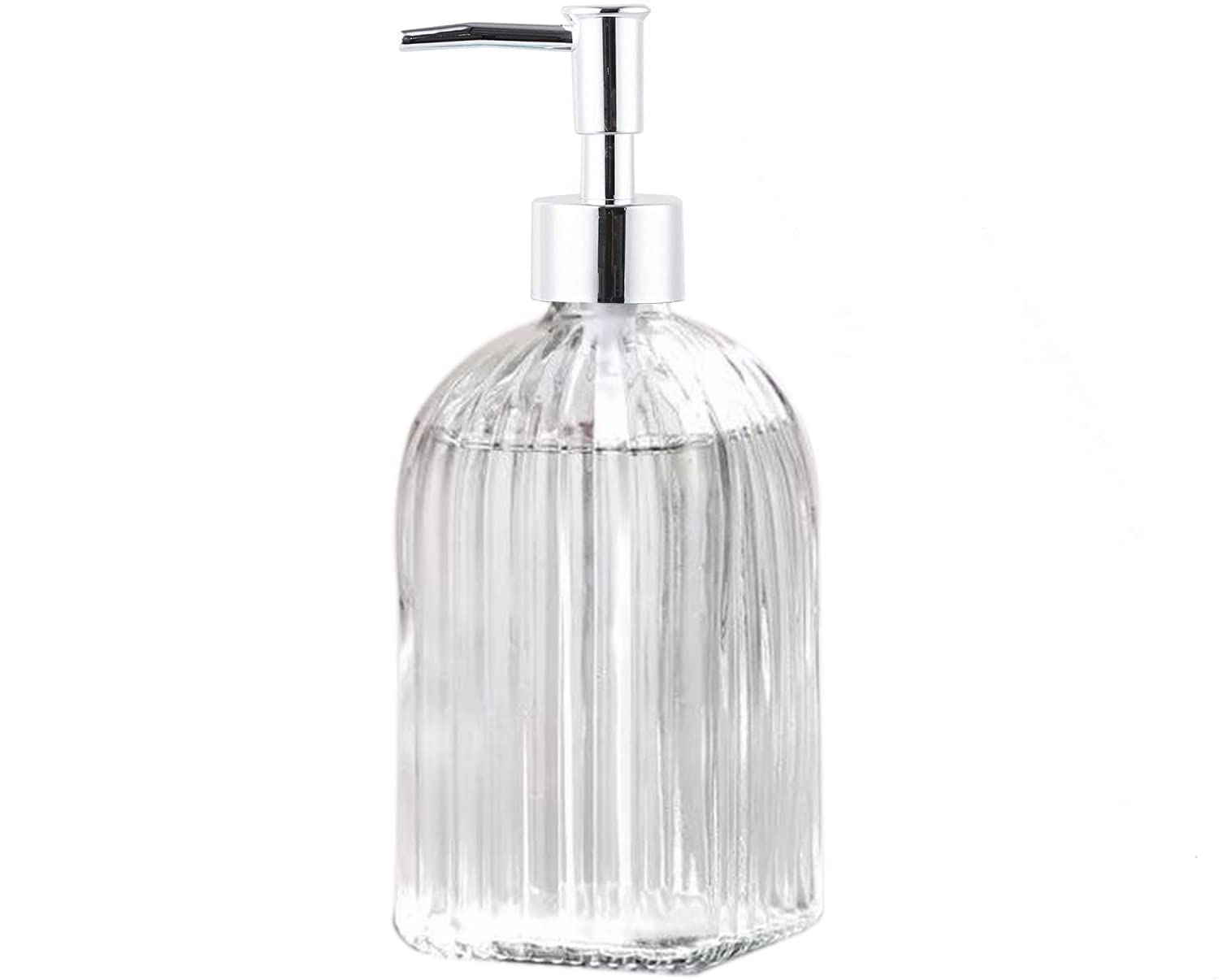 See full amazon price history chart for PIYUDAA Clear Glass Soap Dispenser Bottle with Pump ,520ml Refillable Liquid Hand Jar Dispenser for Bathroom, Countertop, Kitchen, Laundry Room (Transparent) (1) PIYUDAA Clear Glass Soap Dispenser Bottle with Pump ,520ml Refillable Liquid Hand Jar Dispenser for Bathroom, Countertop, Kitchen, Laundry Room (Transparent) (1) (B0B1VPKTZS) Amazon Price History, Amazon Price Tracker