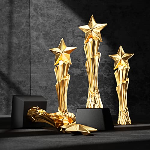 Troféu Gold Award para Trophy Awards, Troféu Personalizado, Base de Cristal, Prêmio/Troféu Personali