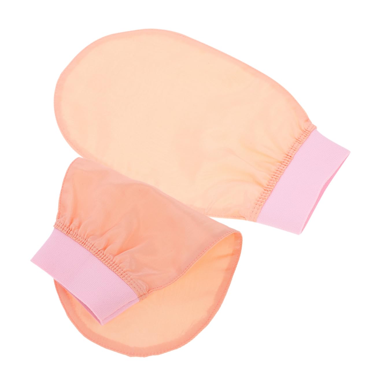 Baluue 6stücke Exfolierende Handschuhe Für Hautreinigung Wiederverwendbare Bad-handschuhe Für Sanftes Peeling Und Massage Für Körper Und Gesicht Rosa Lotus