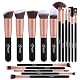 Make-up Pinselset BESTOPE Pro in Rosa Gold