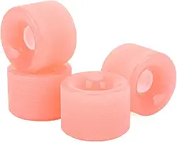 KIMISS Rodas de Skate PU de Alta Dureza 78A - Rodas Longboard Cruiser Rápidas e Estáveis para Passeios Em Rampa, Asfalto e Calçada - Tamanho da 70x51mm