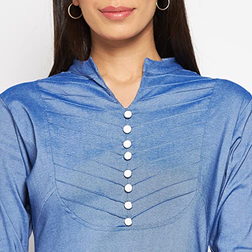 Image of CAMEY Women Striped Cotton Dress
