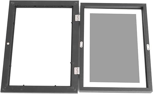 TOPINCN Marco de fotos para niños, cierre magnético, apertura frontal, fácil visualización, almacenamiento multifuncional, diseño apto para niños