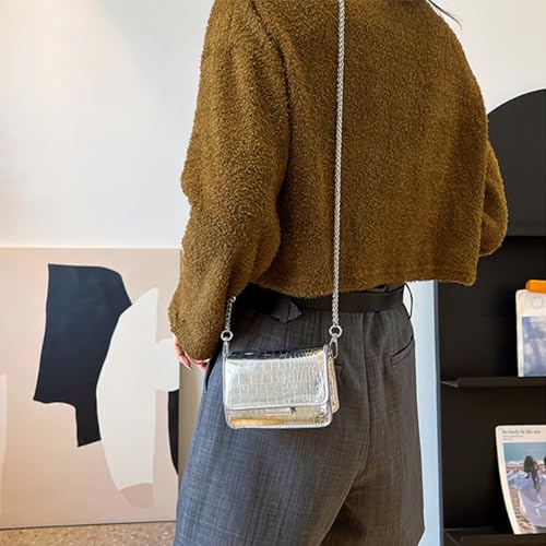 Image of Mini Purses for Women Y2K Purses Top Handle Crossbody Bag Clutch Shoulder Handbag for Cocktail Party Prom Wedding