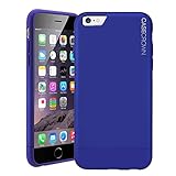 iPhone 6 Plus Case, Perfect Fit & Soft Interior, CaseCrown Lux Glider Case (Blue Sapphire)