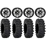 Bundle-9-Items-ITP-SS316-14-Wheels-Black-Ops-31-XM310-Tires-4x110-Bolt-Pattern-12mmx125-Lug-Kit