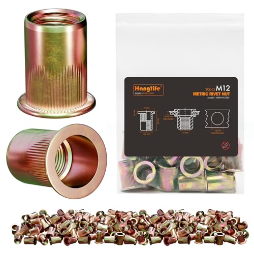 Hanglife M12 Metric Threaded Inserts – Durable and Versatile Hanglife M12 Metric Threaded Inserts – Durable and Versatile