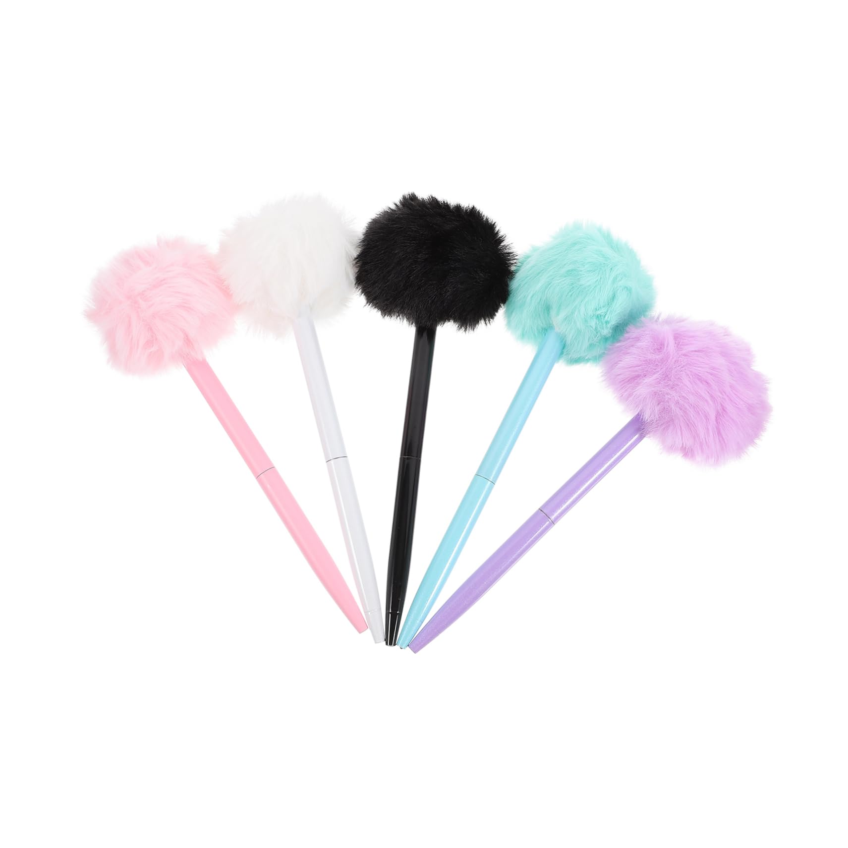 DOITOOL Bolígrafos De Peluche Estudiantes Lápices De Escritura Perfectos Y Escolar Material Y Secado 5 Piezas X 4